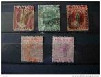 NATAL NRs 8-18-23 + One Shilling Fiscaux Postaux (X2)cote468, Ophalen of Verzenden, Zuid-Afrika, Gestempeld