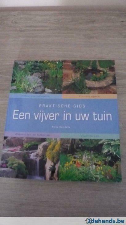 Vijverboek 'praktische gids - een vijver in uw tuin', Boeken, Wonen en Tuinieren, Gelezen, Ophalen of Verzenden