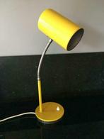 vintage yellow MASSIVE desk light 70's, Antiquités & Art, Enlèvement ou Envoi