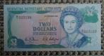 Billet 2 Dollars Bermuda 1988 UNC, Série, Envoi, Autres pays