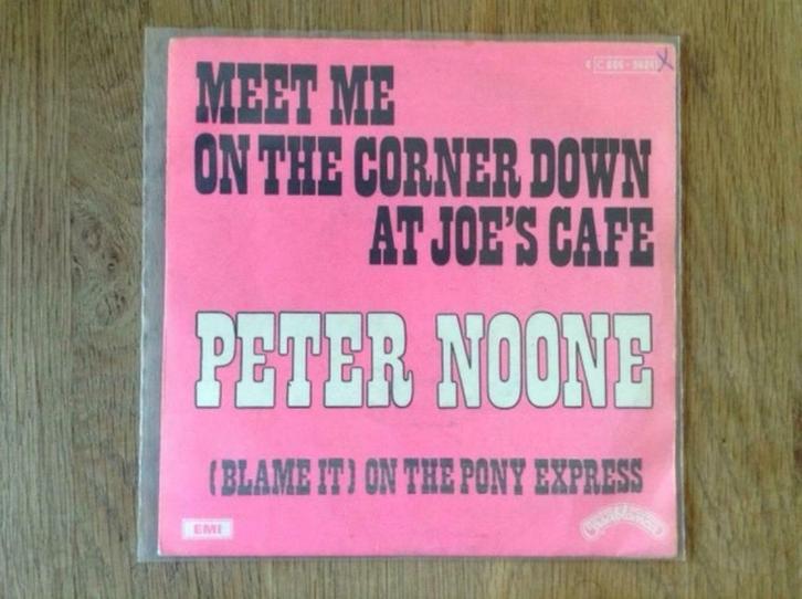 single peter noone, Cd's en Dvd's, Vinyl Singles, Single, Pop, 7 inch, Ophalen of Verzenden