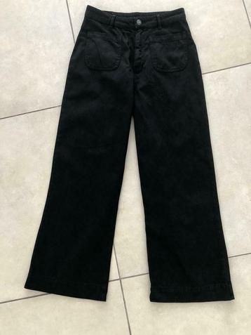 Pantalon large noir taille M, Trois-quarts, Taille 38/40 (M), Enlèvement ou Envoi, Comme neuf