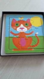 puzzle en bois chat enfant en bas âge, Enfants & Bébés, Jouets | Puzzles pour enfants, En bois, Comme neuf, Moins de 10 pièces