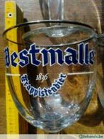 Westmalle trapist of trippel glazen, Verzamelen, Ophalen, Zo goed als nieuw, Bierglas