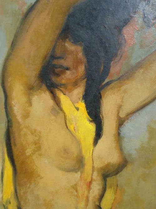 Charles SWYNCOP 'La Sauvage' huile/bois nue vignette expo, Antiquités & Art, Art | Peinture | Classique, Enlèvement