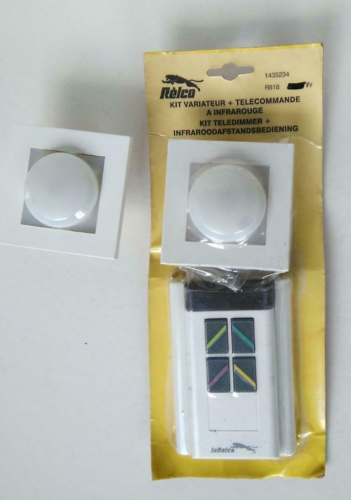 2 variateurs dimmer lumiére + télécommande infrarouge NEUF, Bricolage & Construction, Électricité & Câbles, Neuf, Interrupteur