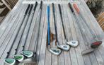 Lot de 9 clubs de golf enfant/junior Greenway, True Temper, Sport en Fitness, Golf, Overige merken, Gebruikt, Club, Ophalen