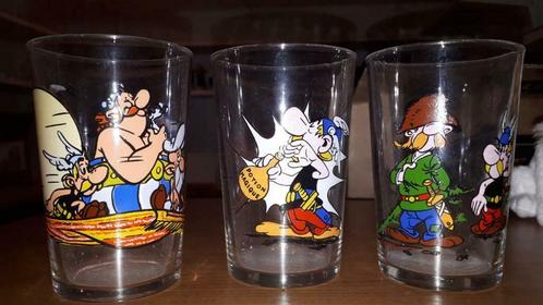 3 Verres Astérix, Collections, Verres & Petits Verres, Neuf, Verre à eau, Enlèvement ou Envoi