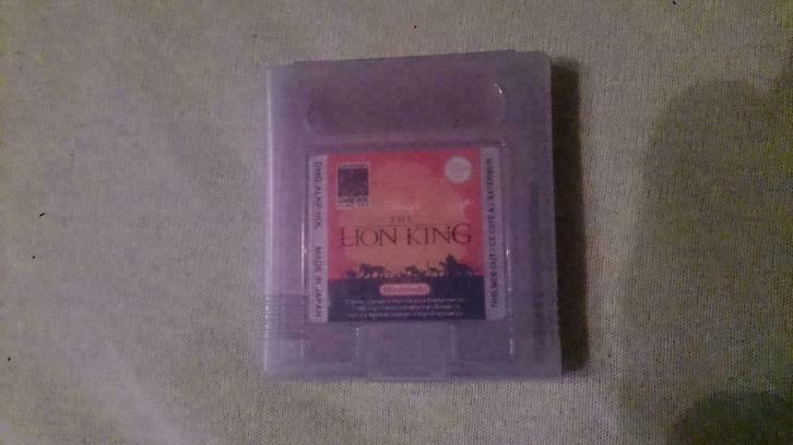 The lion king, Games en Spelcomputers, Games | Nintendo Game Boy, Gebruikt, Ophalen of Verzenden