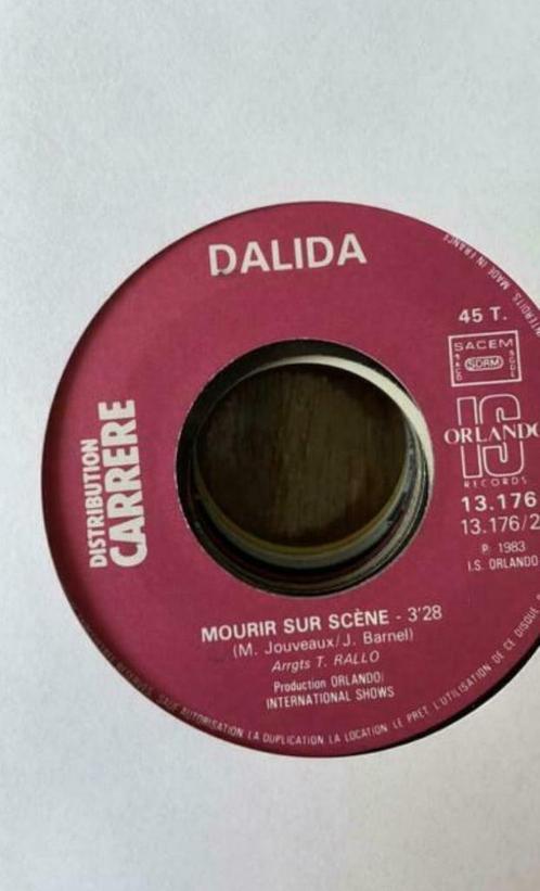 Singel Dalida, CD & DVD, Vinyles Singles, Single, 7 pouces, Enlèvement ou Envoi