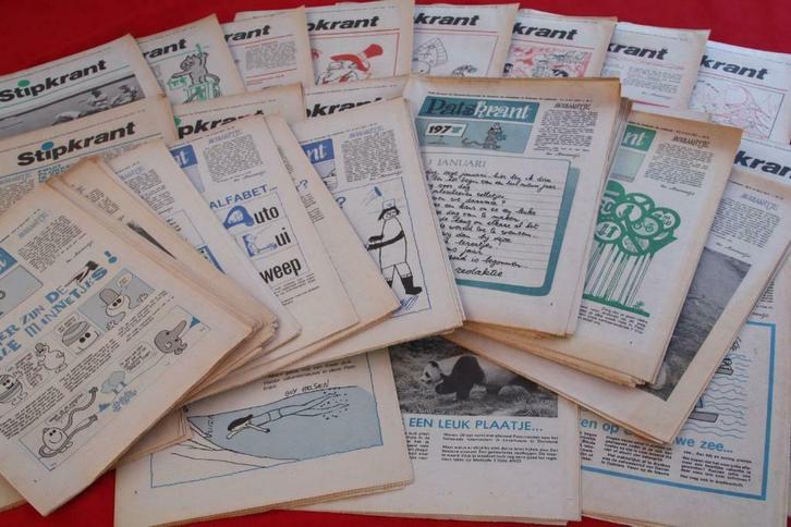 Pats / Stip kranten ( jaargangen 1976 tot 1981 ), Boeken, Stripverhalen, Gelezen, Meerdere stripboeken, Ophalen of Verzenden