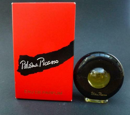 mini parfumflesje Paloma Picasso eau de parfum 5 ml met doos, Collections, Parfums, Neuf, Miniature, Plein, Envoi