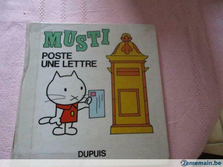 Livre "Musti poste une lettre"., Livres, Livres pour enfants | 0 an et plus, Utilisé, 0 à 6 mois, Enlèvement ou Envoi