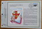 Année 1982 : Carte souvenir fdc soie - 2068 : Cardinal  Jose, Enlèvement ou Envoi
