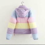 Pastel puffer jacket, Ophalen of Verzenden, Zo goed als nieuw, Maat 38/40 (M), Jack