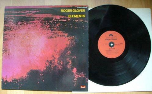 LP ROGER GLOVER - ELEMENTS - DEEP PURPLE, CD & DVD, Vinyles | Pop, Comme neuf, 1980 à 2000, 12 pouces, Enlèvement ou Envoi