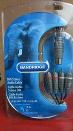 cables Bandridge audio 1 DIN Mâles 4 Cinch Mâles, Nieuw, Ophalen, Overige kabels, Minder dan 2 meter
