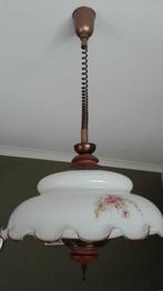 hanglamp, Huis en Inrichting, Ophalen of Verzenden, Gebruikt, Glas, Minder dan 50 cm