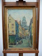 Schilderij H. Opdebeeck (Brussel, Marollen), Antiek en Kunst, Kunst | Schilderijen | Klassiek, Ophalen