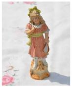 statue en biscuit joueuse a la raquette, Antiquités & Art, Enlèvement ou Envoi