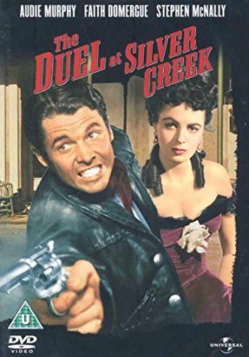 dvd ' The duel at Silver Creek (Audie Murphy)grat.verzending, CD & DVD, DVD | Action, Action, Enlèvement ou Envoi