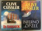 2 Clive Cussler boeken, Gelezen, Clive Cussler, Ophalen of Verzenden
