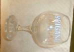 #F bier glas BRIGAND " witte letters " Brij. Van Honsebrouck, Ophalen of Verzenden, Gebruikt, Bierglas