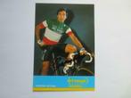 wielerkaart 1984 team colnago  antonio saronni  signe, Comme neuf, Envoi