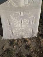 nappe au crochet fait main, Enlèvement ou Envoi, Utilisé, Beige, Nappe ou Toile cirée