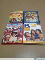 Set van 4 DVD's : K3, Boes, Winterpret en Sesamstraat, Film, Enlèvement ou Envoi
