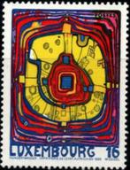 Luxembourg 1995 : Capitale Européenne Culture Hundertwasser, Luxembourg, Envoi, Non oblitéré