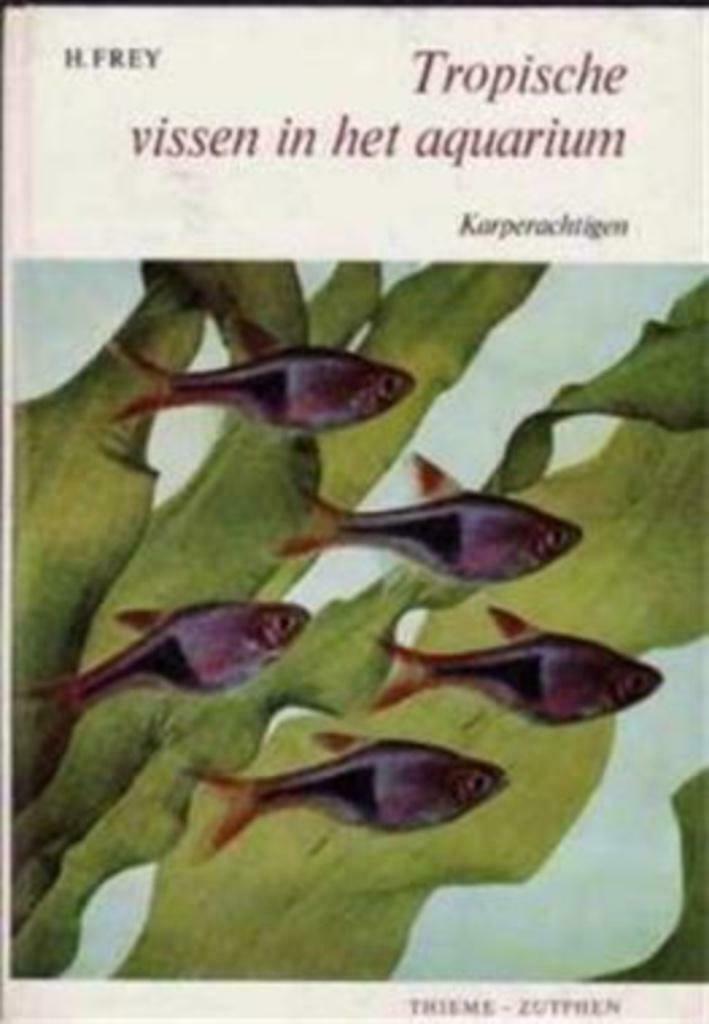 Tropische vissen in het aquarium, karperachtigen, Boeken, Dieren en Huisdieren, Gelezen, Vissen, Ophalen of Verzenden