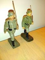 31. Marcherende duitse soldaten Lineol schusso, Hobby en Vrije tijd, Modelbouw | Figuren en Diorama's, Ophalen of Verzenden