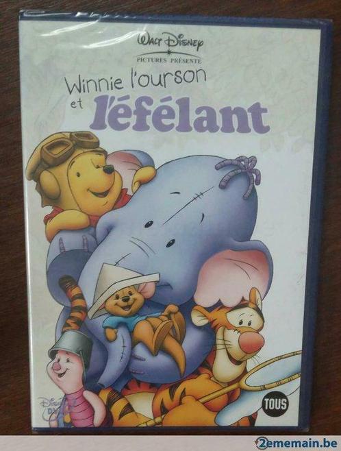Winnie l'ourson et l'éfélant (Walt Disney) neuf sous blister, Cd's en Dvd's, Dvd's | Kinderen en Jeugd, Film, Alle leeftijden