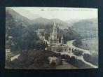 carte postale ancienne Lourdes La Basilique vue prix du Chât, Envoi, Affranchie, France