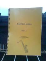 Saxofoonles-boek John Hoekman