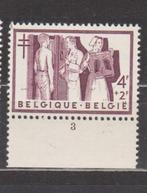 Belgique 1956 TBC Nursing 4F+2F plaque 3 **, Timbres & Monnaies, Timbres | Europe | Belgique, Gomme originale, Neuf, Autre, Envoi