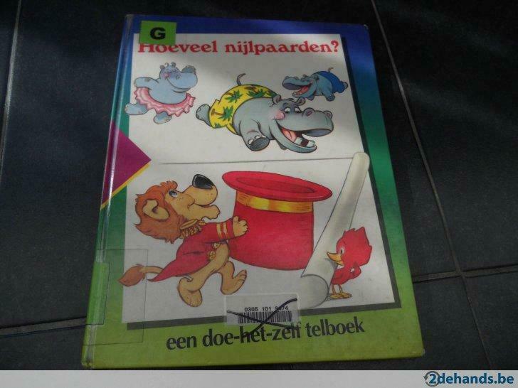 - Boek / Hoeveel nijlpaarden, Enlèvement ou Envoi, Utilisé, 4 ans