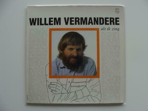 Willem Vermandere – Als Ik Zing (1984), Cd's en Dvd's, Vinyl | Nederlandstalig, Rock, 12 inch, Ophalen of Verzenden