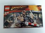 7620 Indiana Jones - Motorcycle chase (MISB - ongeopend), Ophalen, Nieuw, Complete set, Lego