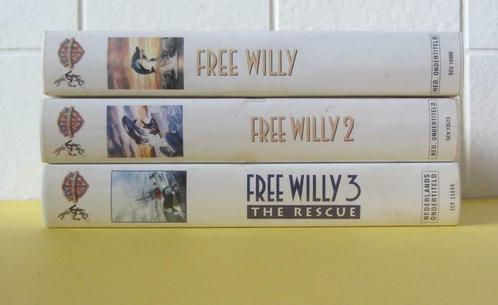 Free Willy 1-2-3 / set de 3 films VHS, CD & DVD, VHS | Film, Utilisé, Action et Aventure, Tous les âges, Enlèvement ou Envoi