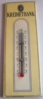 thermometer KREDIETBANK, Verzamelen, Ophalen of Verzenden