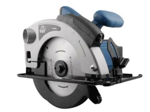 VDT Cirkelzaag 1200W met laser ,nieuw!!!, Doe-het-zelf en Bouw, Gereedschap | Zaagmachines, Cirkelzaag, 1200 watt of meer, 30 tot 70 mm