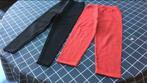 1 zwarte legging en 1 rood broekje. Maat 92. Nu: 2,50€/stuk, Meisje, Gebruikt, Ophalen of Verzenden, Broek