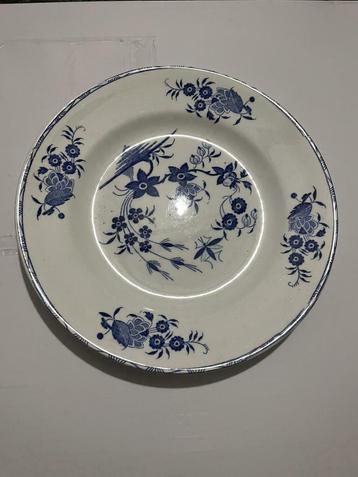 5 diepe dessertborden Boch Freres La Louviere Grand Bouquet beschikbaar voor biedingen