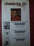Affiche Aalst: Wilhelm MECHNIG 60.  1989., Verzamelen, Posters, Ophalen of Verzenden, Gebruikt