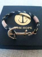 Bracelet Tom Hope, Bleu, Cuir, Envoi, Neuf
