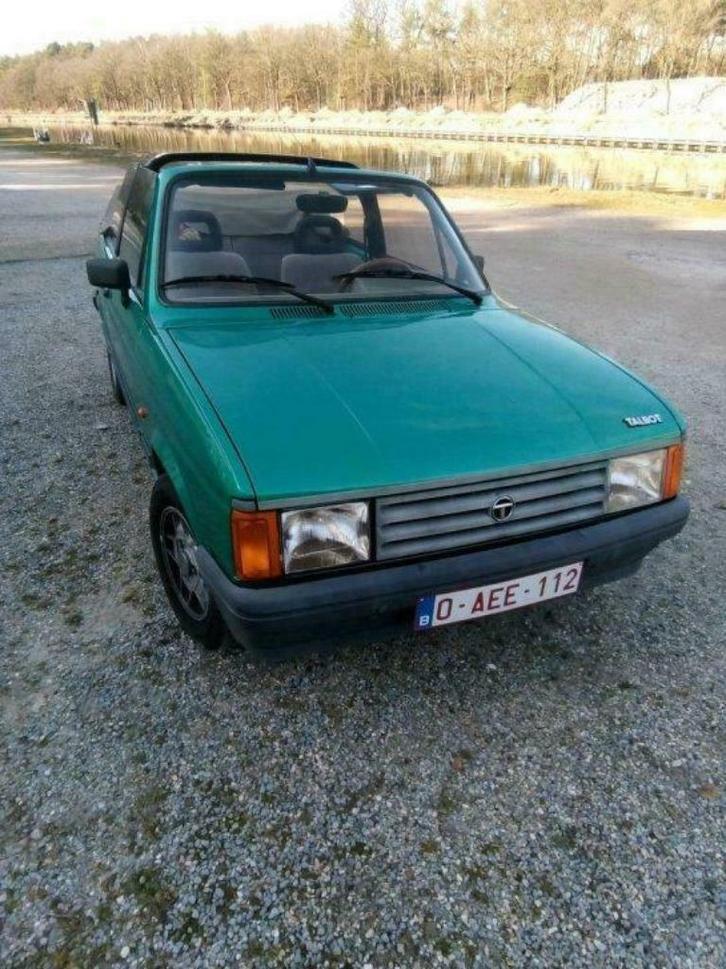 Talbot samba cabrio, Auto's, Oldtimers, Particulier, Overige merken, Benzine, Cabriolet, 2 deurs, Handgeschakeld, Groen, Ophalen