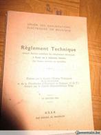 Réglement technique, Livres, Loisirs & Temps libre, Utilisé