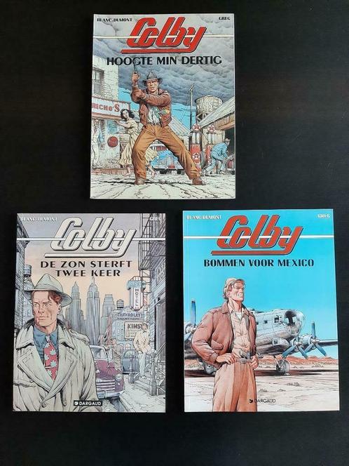 Colby 1 en 2 - 2x strip, Boeken, Stripverhalen, Zo goed als nieuw, Meerdere stripboeken, Ophalen of Verzenden